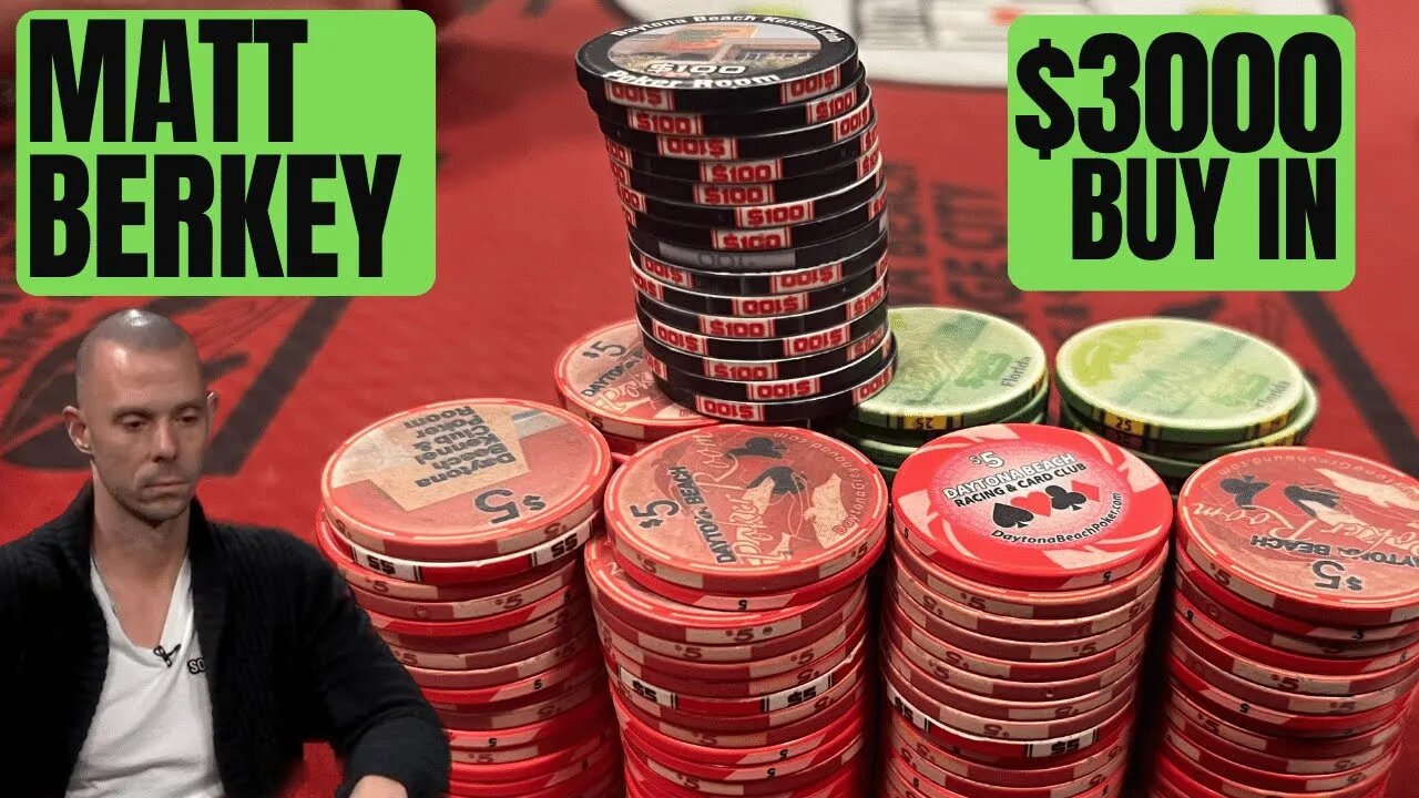 I Vs Matt Berkey In A $3000 5/5/10/20 Game!!! - Kyle Fischl Poker Vlog Ep 158