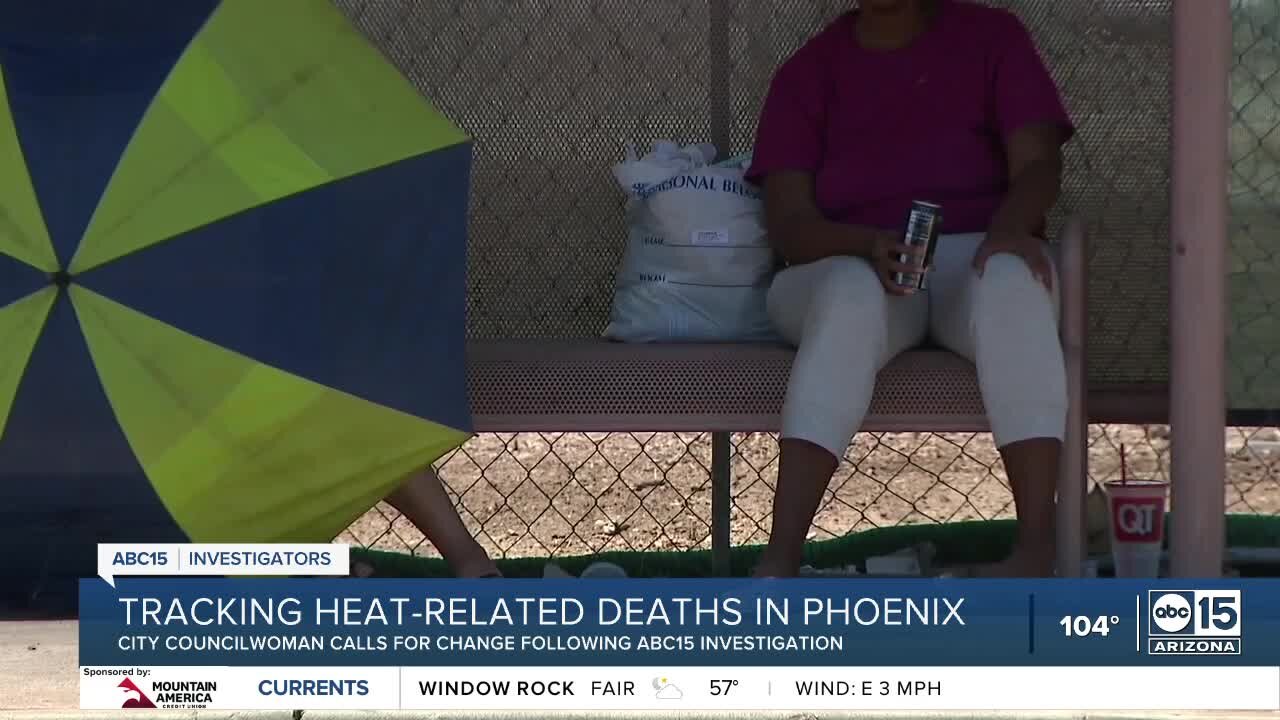 Councilwoman asks several Phoenix departments to start tracking heat deaths