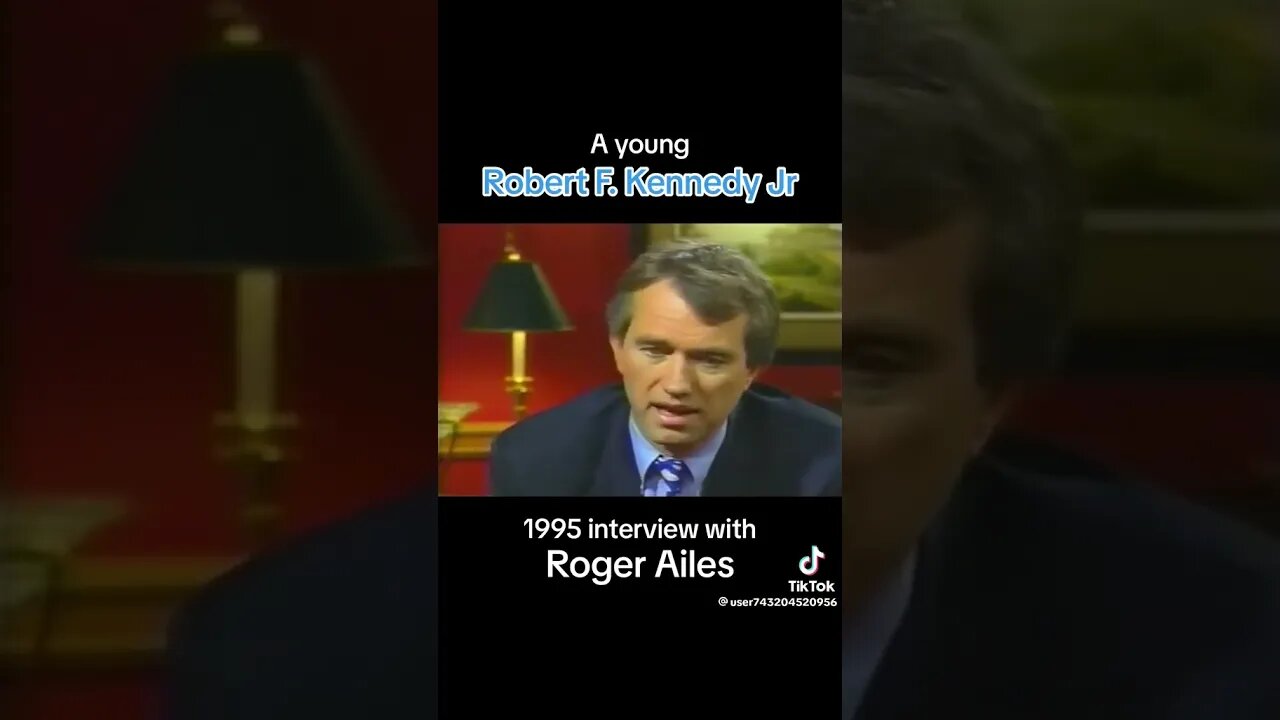 #RFKjr 1995 Interview With Roger Ailes. #USA #foxnews #politics #election2024