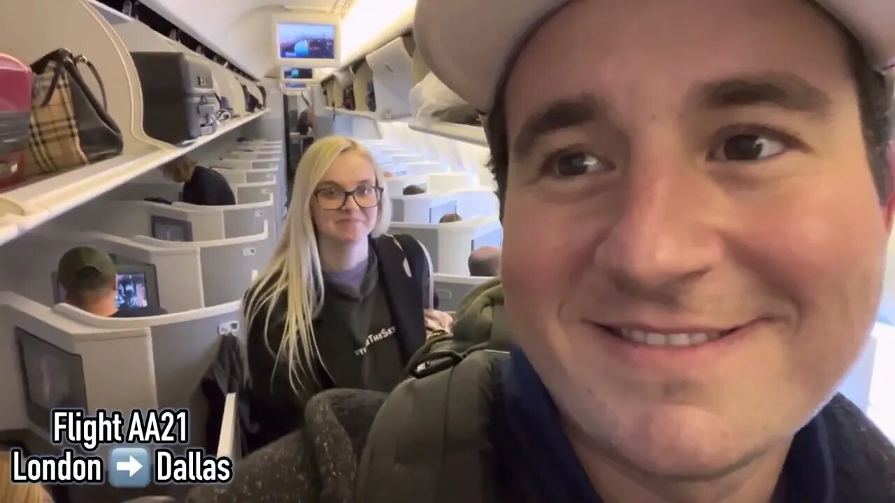 Prime Time #99 Flight Vlog! American Airlines DFW - London Heathrow Round Trip!