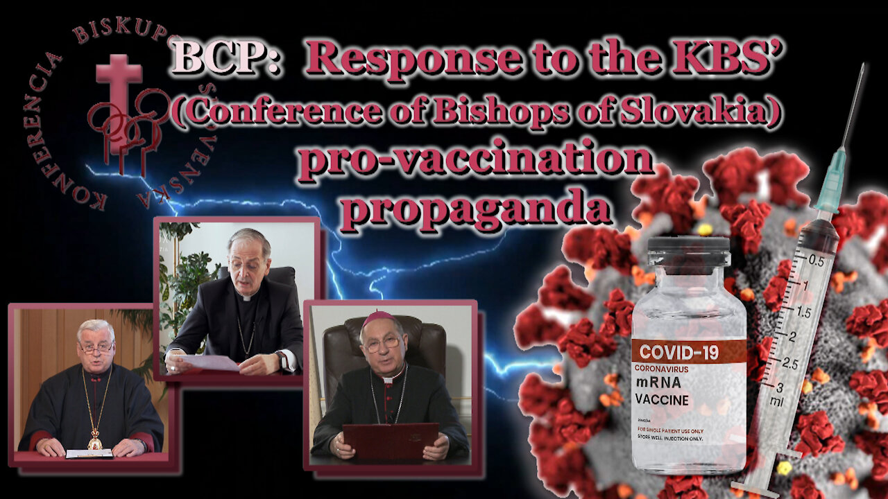 BCP: Response to the KBS’ (Conference of Bishops of Slovakia) pro-vaccination propaganda