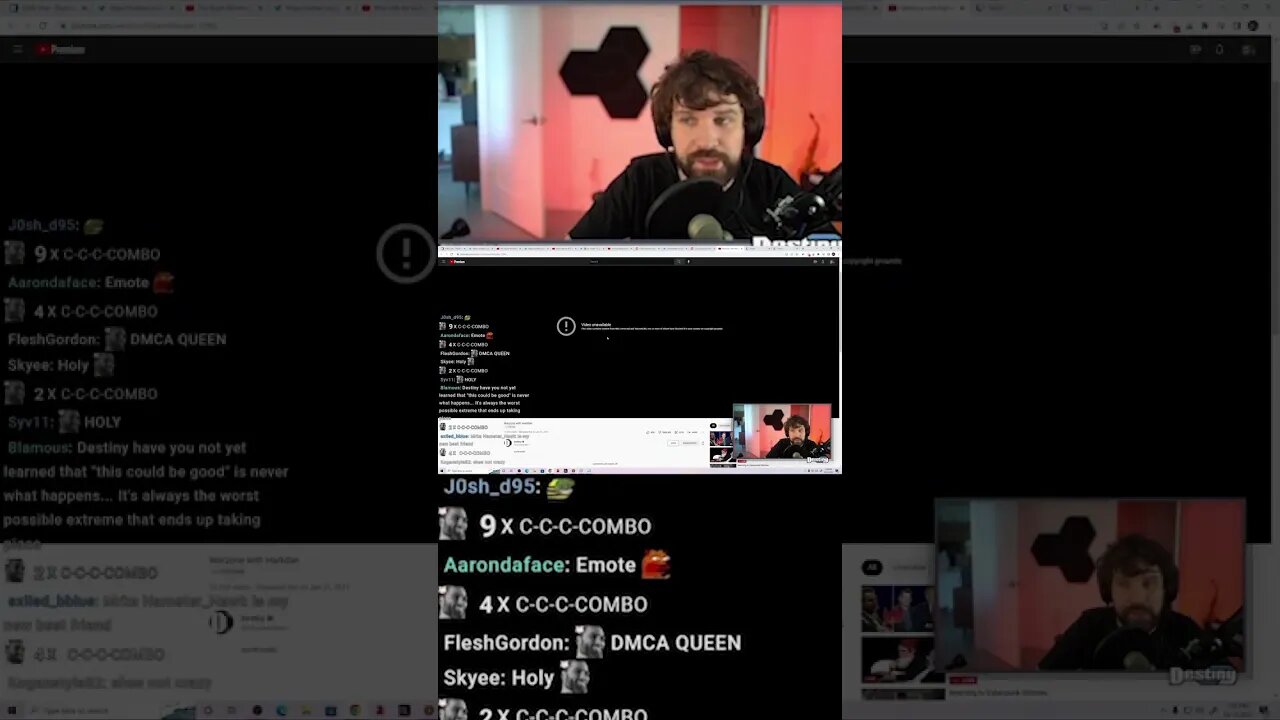 Destiny Calls Out Kaceytron For DMCAing Old Clips Exposing Her