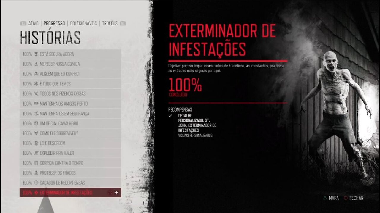 Days Gone 100% - Exterminador de Infestações 100%