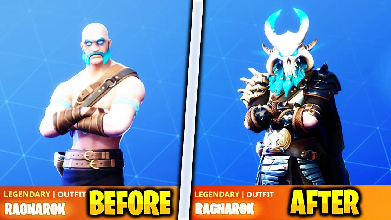 *NEW* How To UPGRADE SEASON 5 SKINS in Fortnite! HOW TO UPGRADE RAGNAROK SKIN & DRIFT SKIN Season 5!