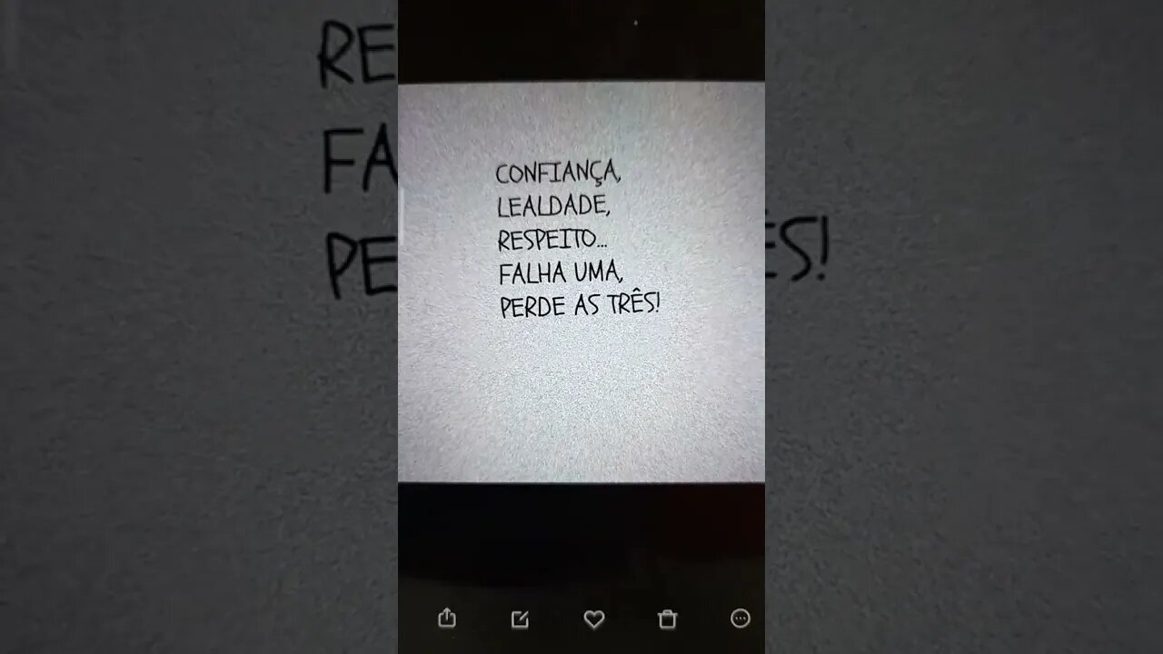 Confiança Lealdade e Respeito