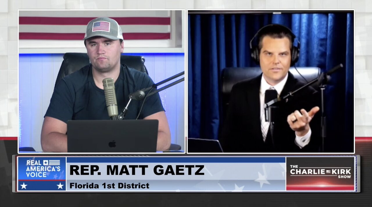 Rep. Matt Gaetz Reacts to the Invasion of CRT and Woke-ism in the U.S. Military