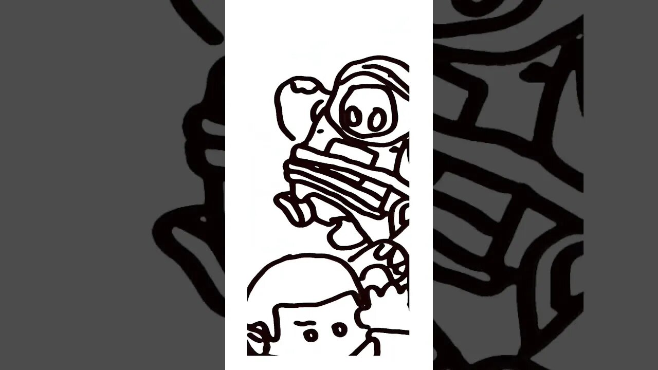 Drawing Crazy Fall Guys Characters #fallguys