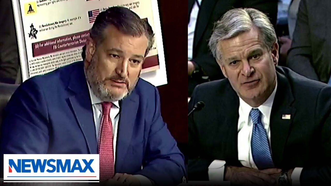WATCH: TED CRUZ GRILLS FBI DIRECTOR CHRISTOPHER WRAY ABOUT INVESTIGATING SPEECH - TRUMP NEWS