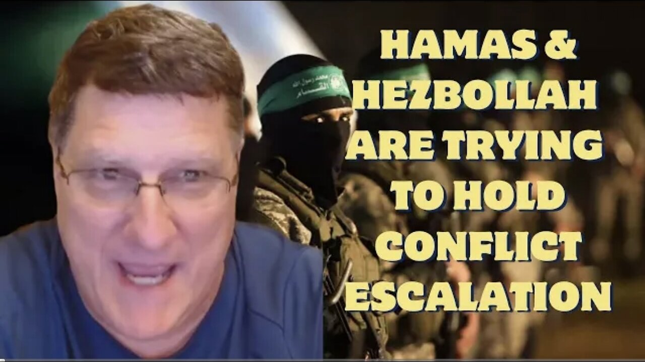 Scott Ritter: Ham*s & Hezbollah try to hold Gaza conflict escalation while Israel kills everyone