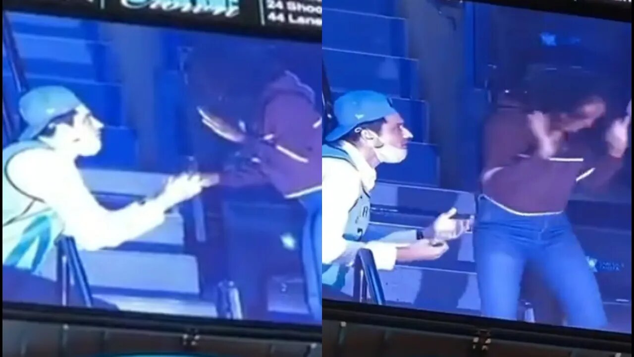 THIS GUY Gets BRUTALLY REJECTED By Girlfriend During WNBA Game After Proposal GOES WRONG