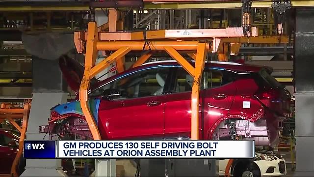 GM producing self driving Bolt