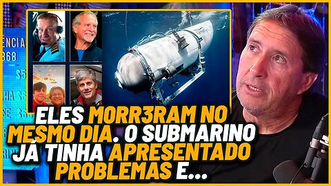 REVELADO DETALHES sobre o ACIDENTE do SUBMARINO OCEAN GATE | React Podcast Pro