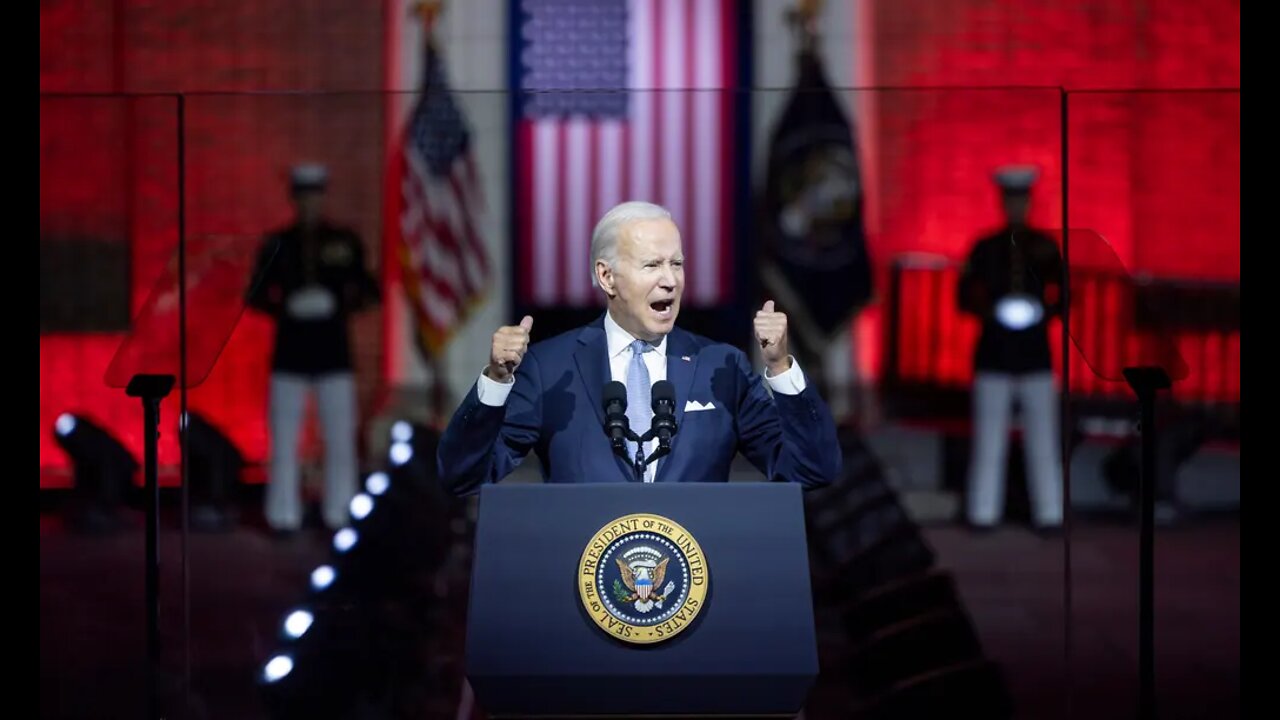 Dark and Divisive Speech From Biden Leaves One Glimmer of Hope 9-2-22