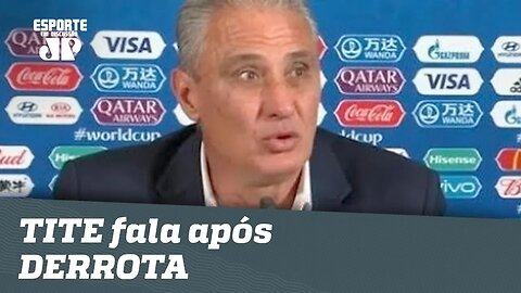 OLHA o que TITE falou após BRASIL 1 x 2 BÉLGICA!