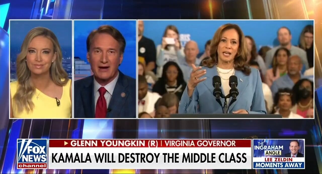 Gov Glenn Youngkin: Kamala's Made It Harder For Middle Class Americans