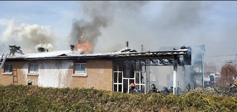 Feu résidence Saint-Georges Ouest 30 mars 2021