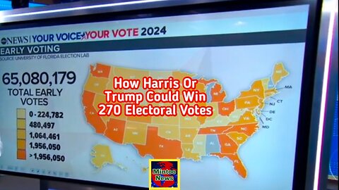 How Harris or Trump could win 270 electoral votes