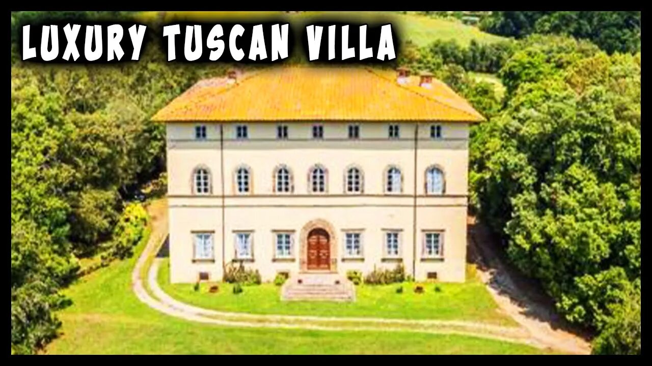 Luxury Tuscan Villa Estate Tuscany, Lucca, Italy