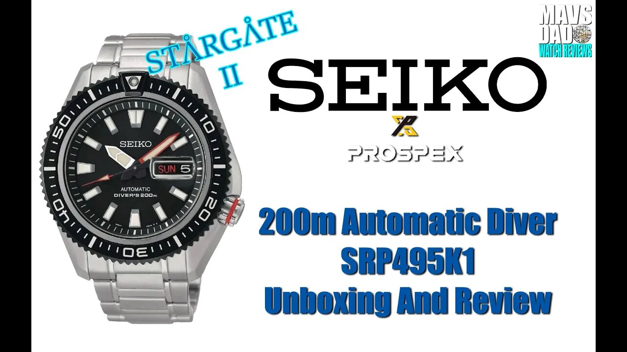 Homerun! | Seiko Prospex Stargate II 200m Automatic Diver SRP495K1 | SRP493K1 Unbox & Review