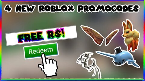 *WORKING* 4 NEW ROBLOX PROMOCODES!