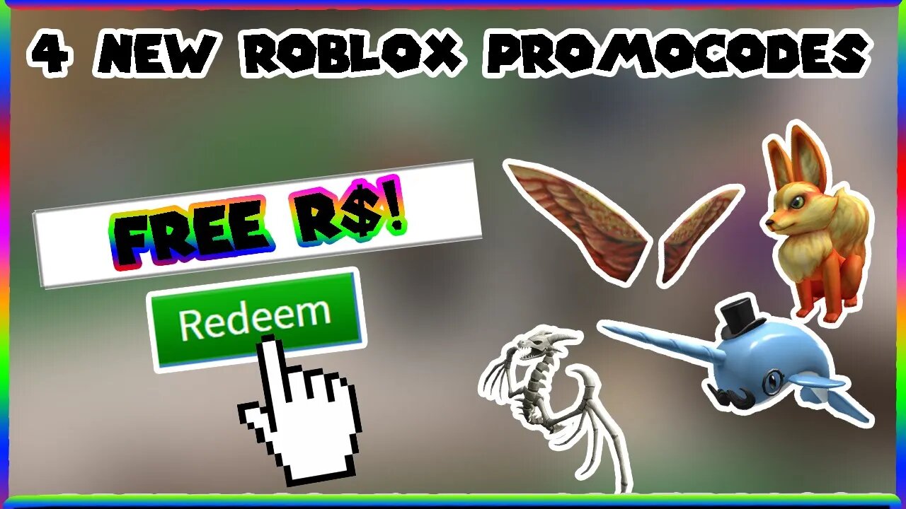 *WORKING* 4 NEW ROBLOX PROMOCODES!