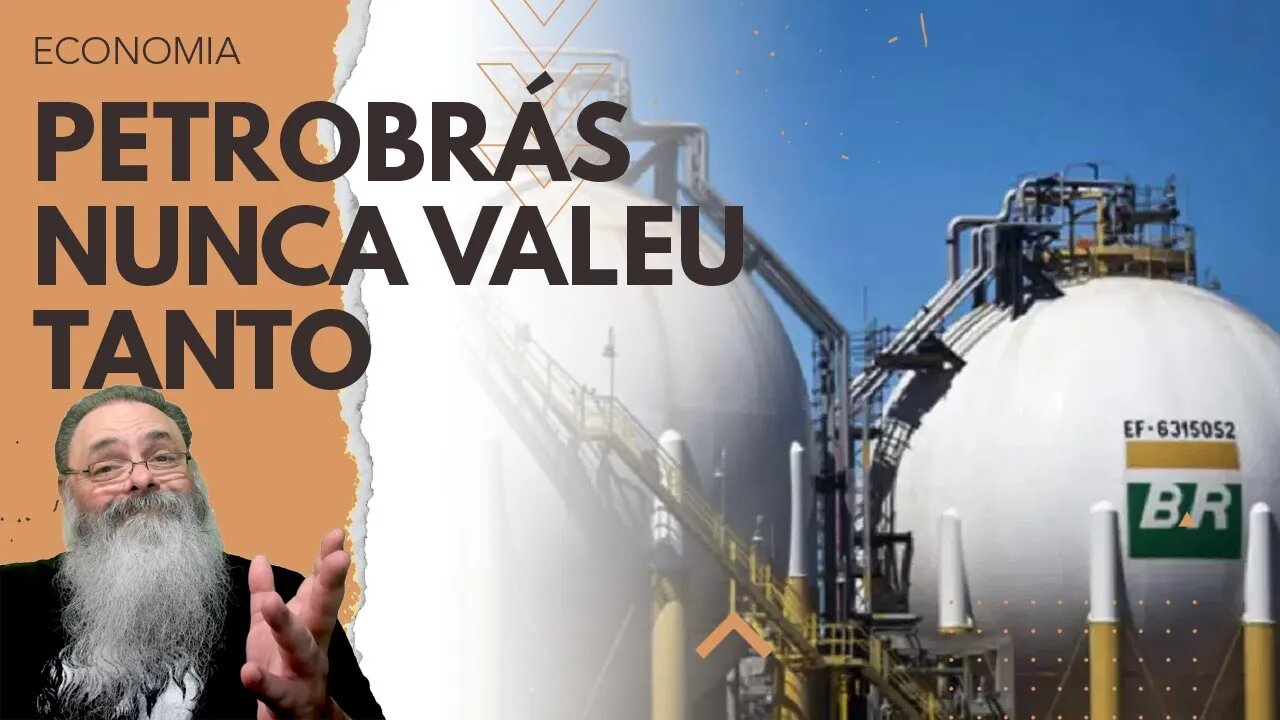 PERSPECTIVA de REELEIÇÃO de BOLSONARO faz VALOR da PETROBRÁS DISPARAR para o MAIOR da HISTÓRIA