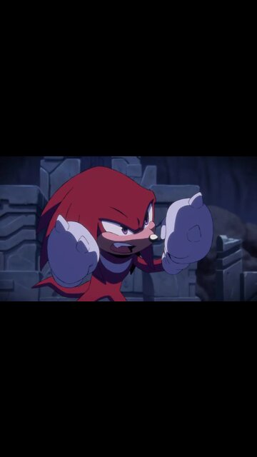 Historia de Knuckles no Sonic Frontiers #shorts