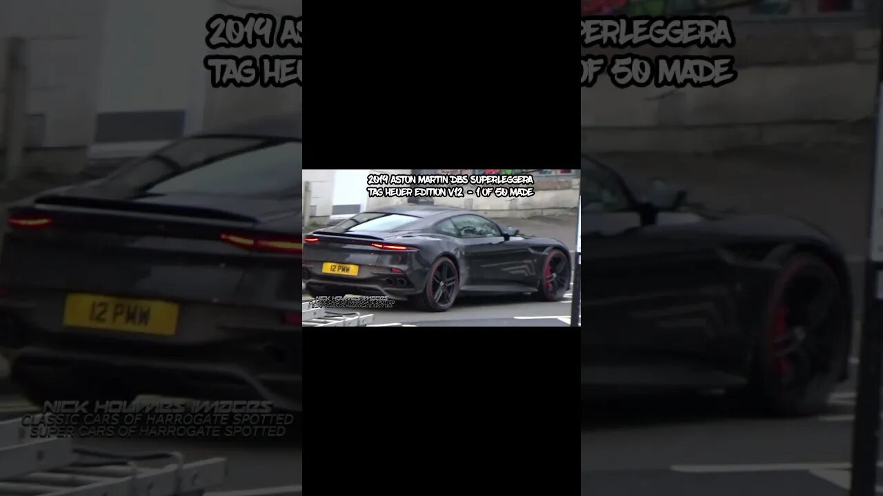 2019 ASTON MARTIN DBS SUPERLEGGERA TAG HEUER EDITION V12 #SHORTS #SHORTSVIDEO #SUPERCARSHORTS