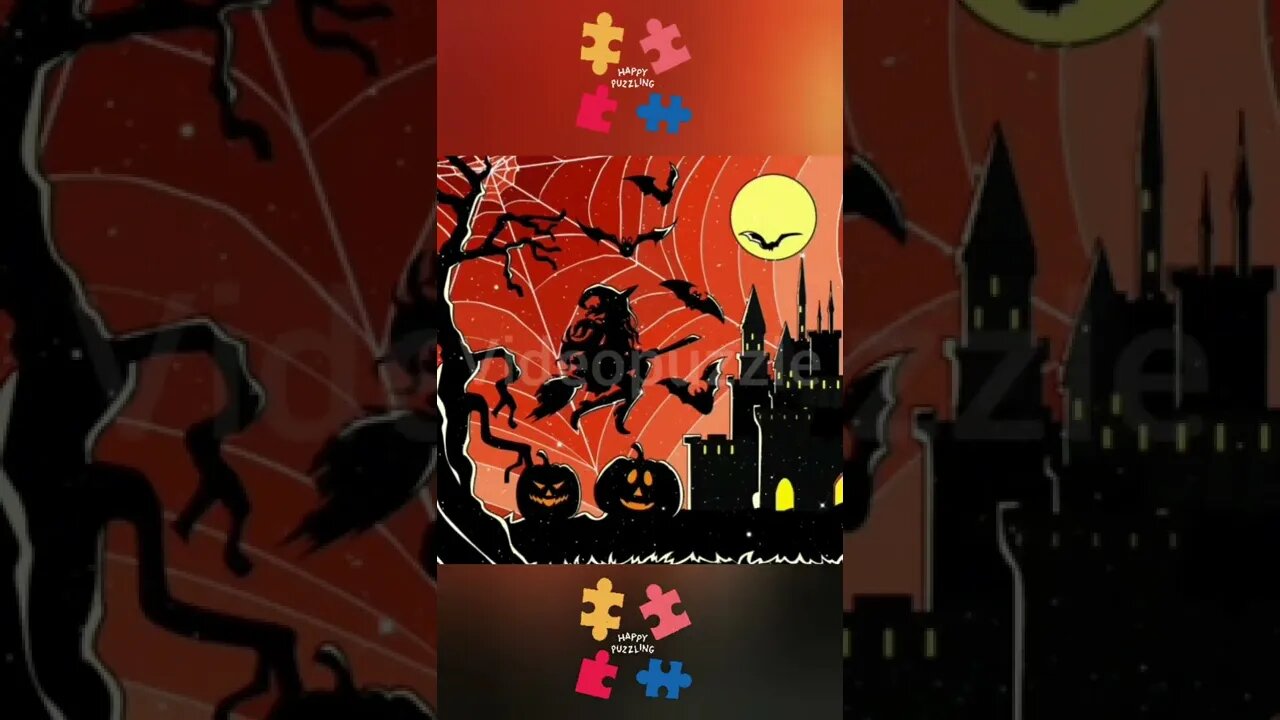 Tricks or Treats? Happy Halloween 19 | Two Puzzles | #StrangeThings Theme #Shorts