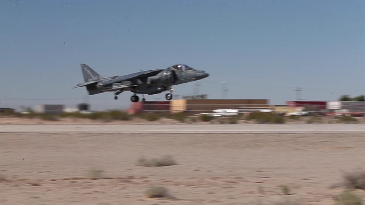 Marines train to drop bombs at a moment's notice: flight training (BRoll)