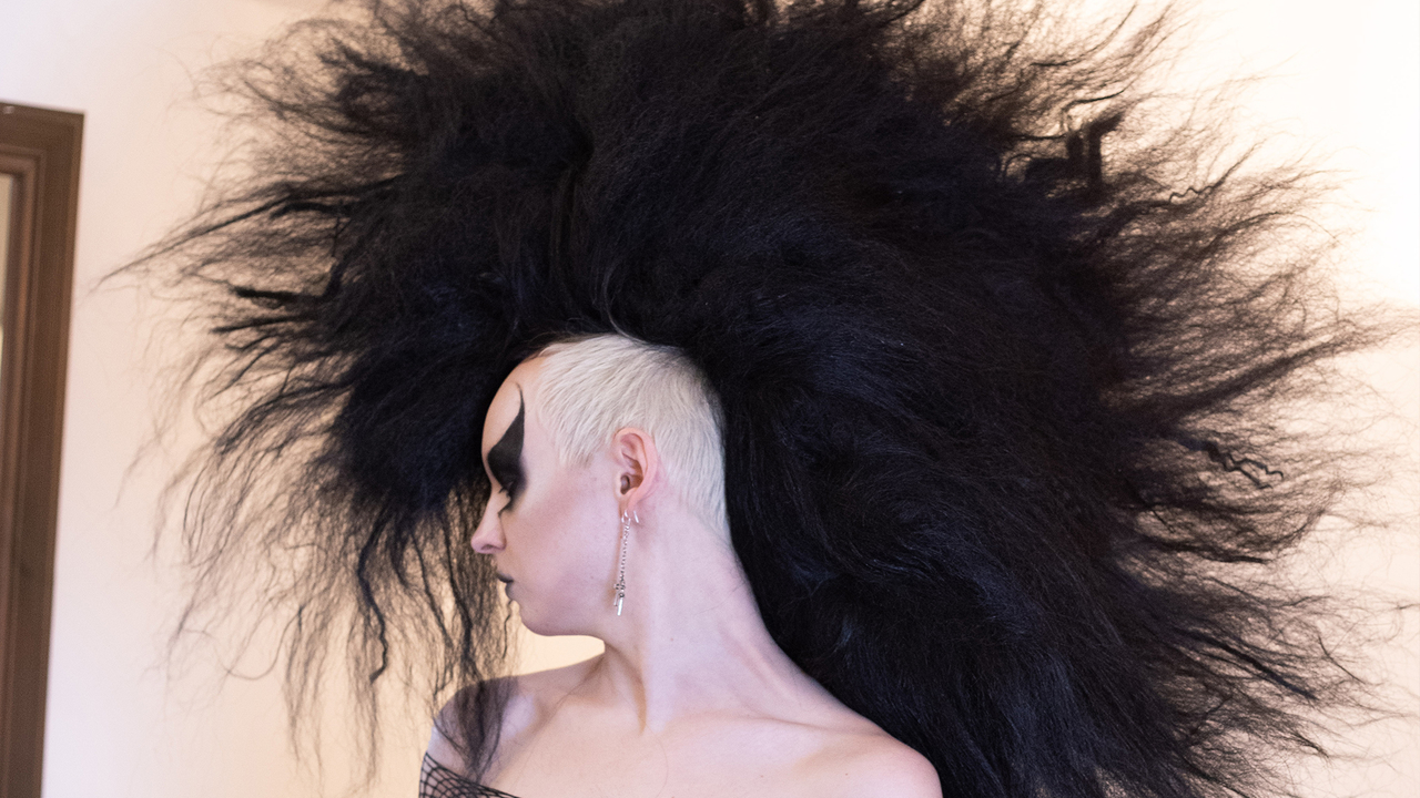 The Goth With The Monster Mohawk | HOOKED ON THE LOOK