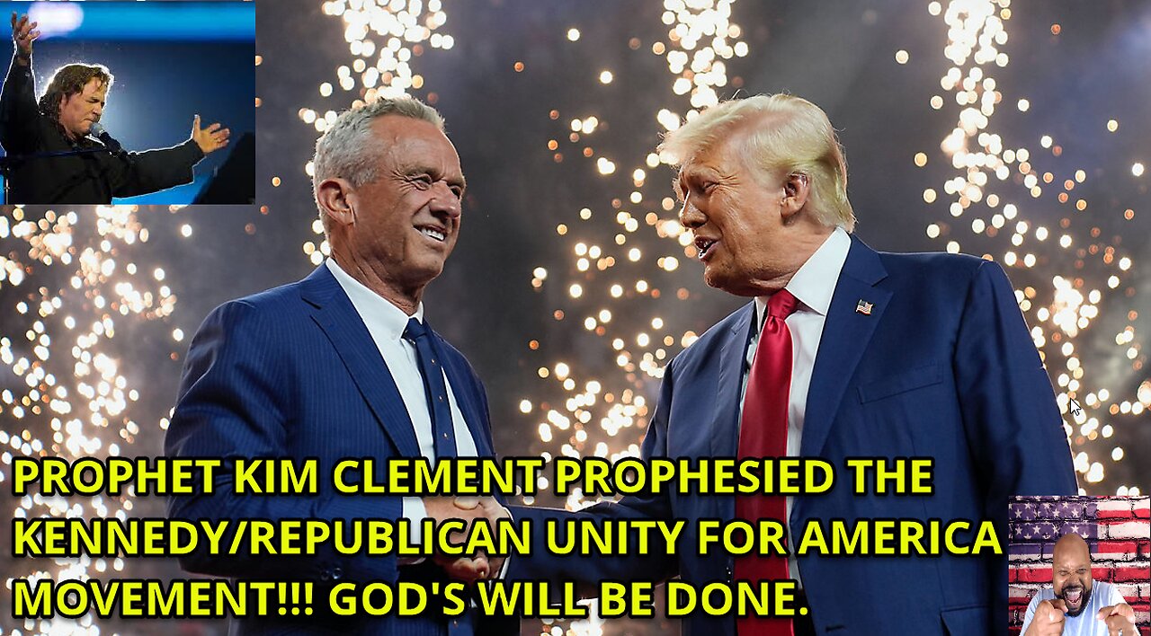 PROPHET KIM CLEMENT PROPHESY OF DEMOCRAT & REPUBLICAN UNITY FULFILLED