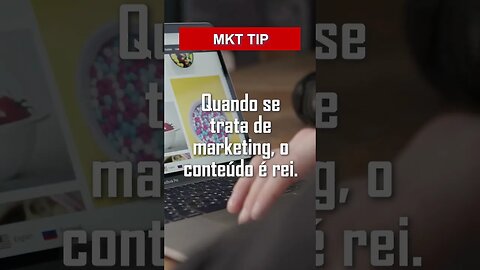 MKT TIP - O reino é do conteúdo #shorts