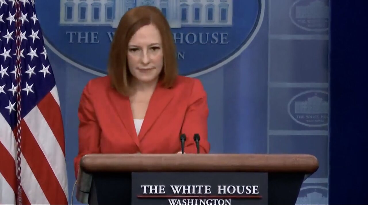 Jen Psaki Walks Out On Coronavirus Origin Question