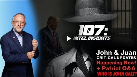 JOHN MICHAEL CHAMBERS W- JUAN O'SAVIN-INTEL INSIGHTS. RFK NOW IN MAGA CAMP.