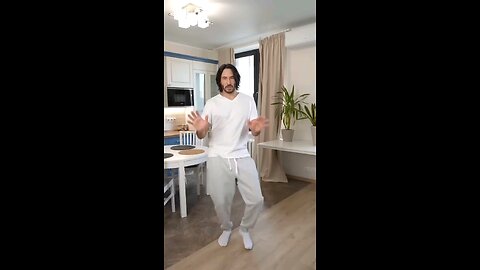 KEANU REEVES DANCES WOW