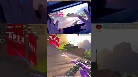 little 1v3 against predators in apex legends mobile #apexlegendsmobile #apexlegends