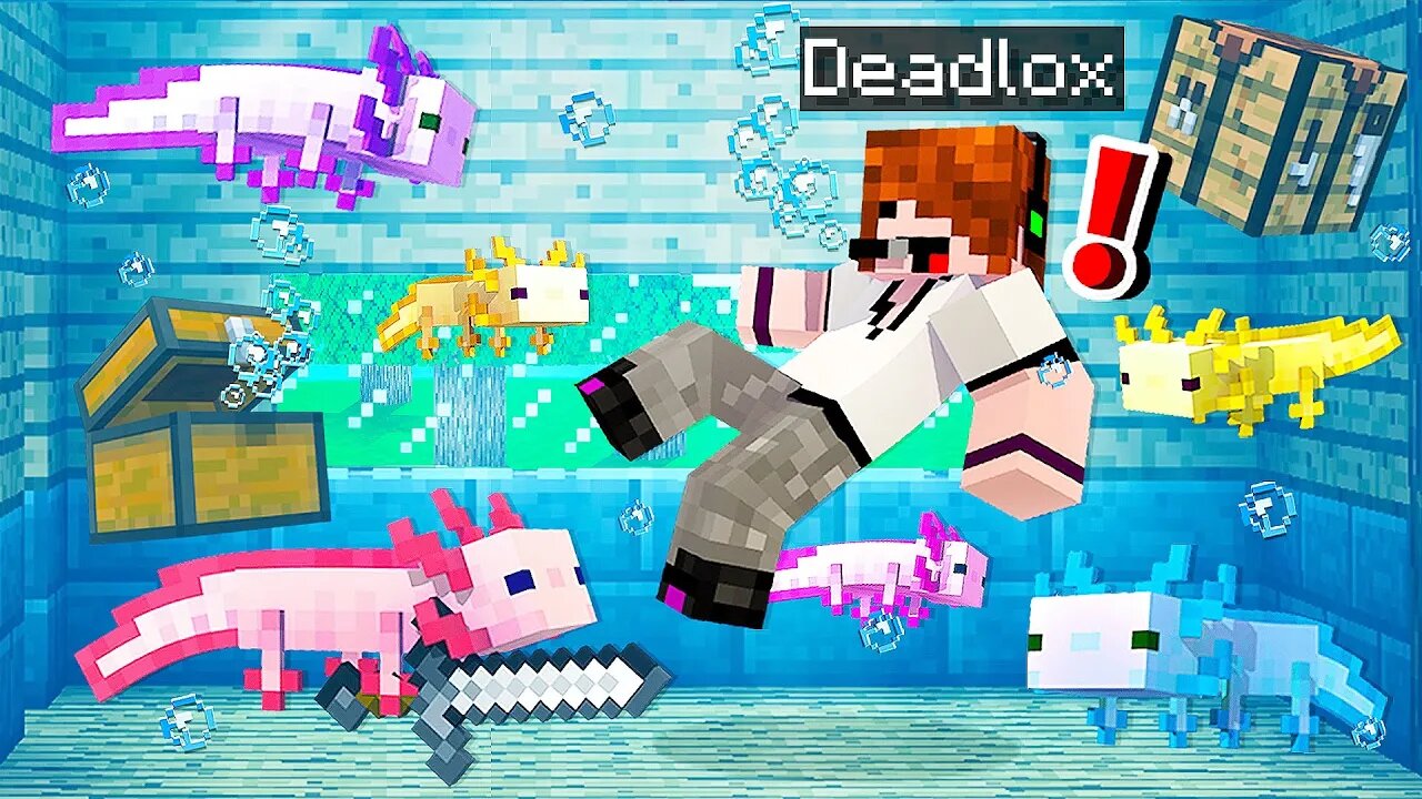 Secretly Filling His House With AXOLOTLS..