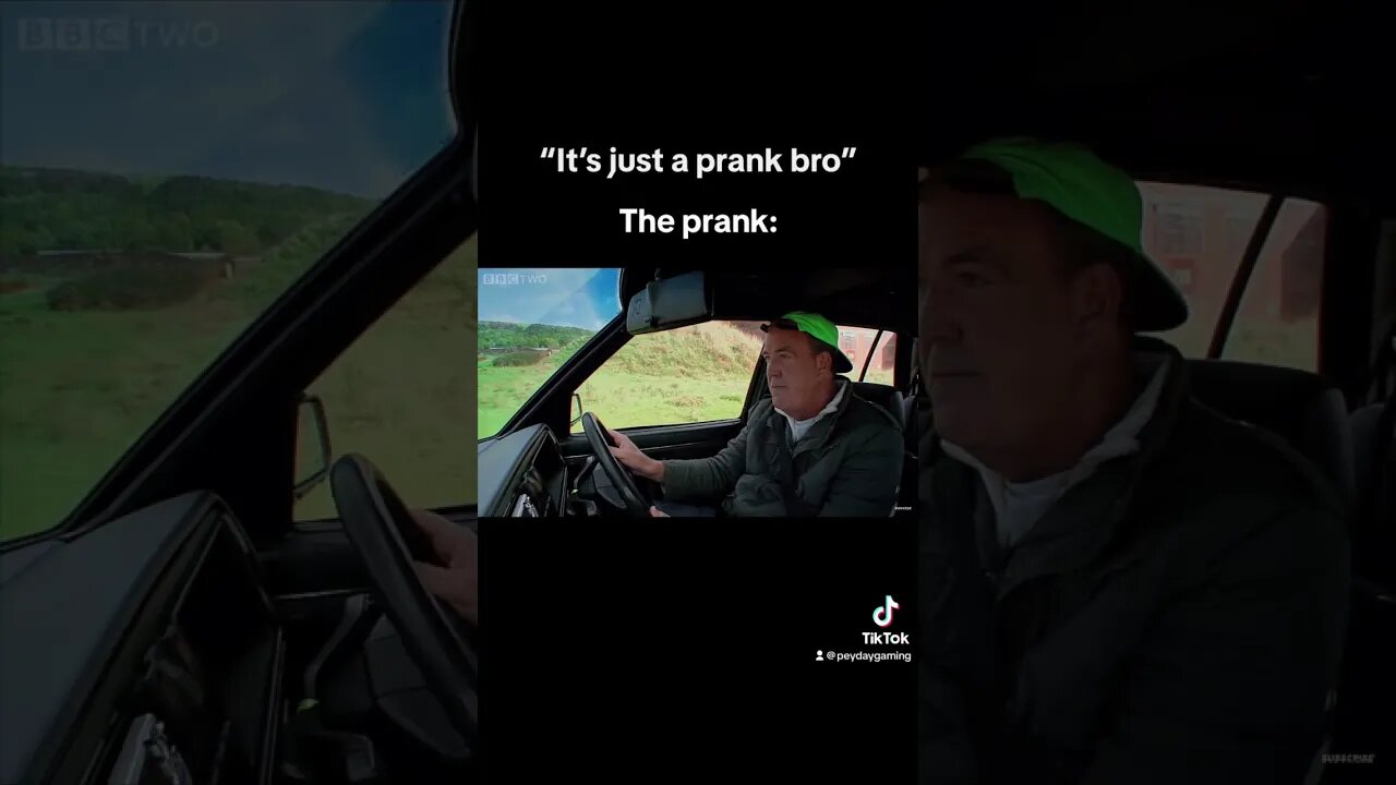 It’s just a prank bro