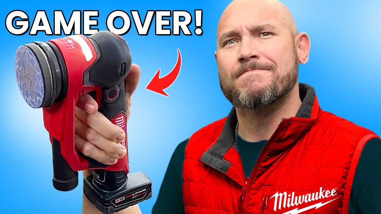 Milwaukee's Cordless Sander Changes the Game for Woodworkers!