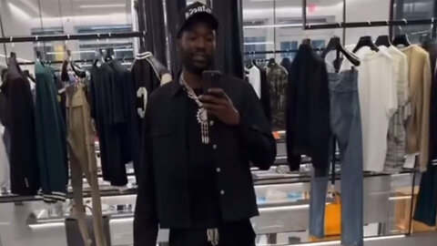 Meek Mill updates his wardrobe so y'all will stop making fun of him