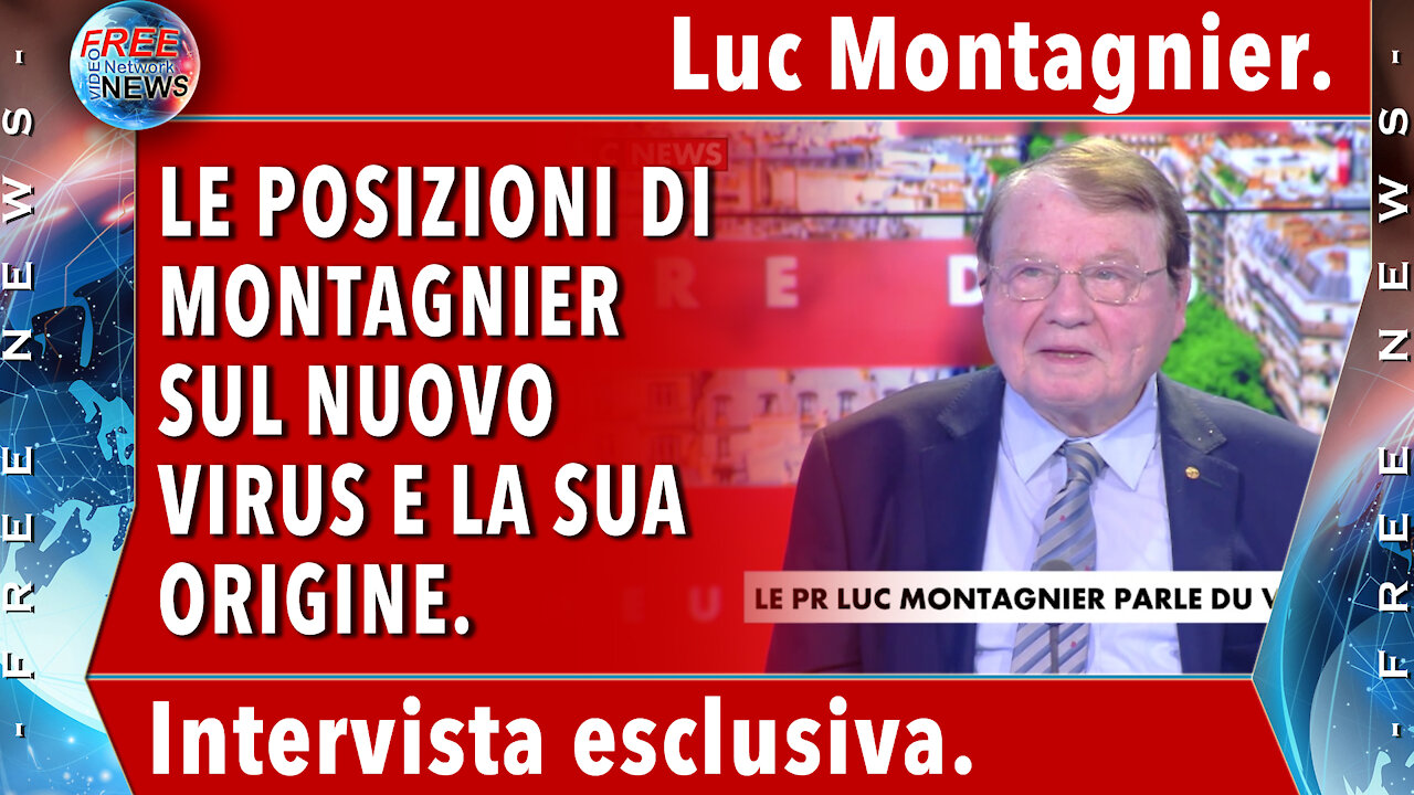 Il premio Nobel Luc Montagnier in tv francese spiega la possibile manipolazione del Covid.