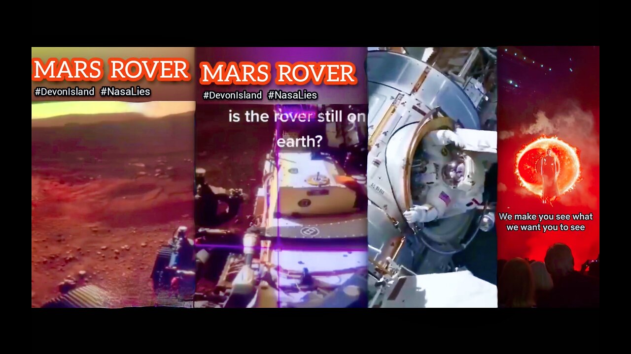 NASA Mars Rover Lies Exposed USA Taxpayers Fund Black Budget CIA Psyops As Netflix Peddles FearPorn