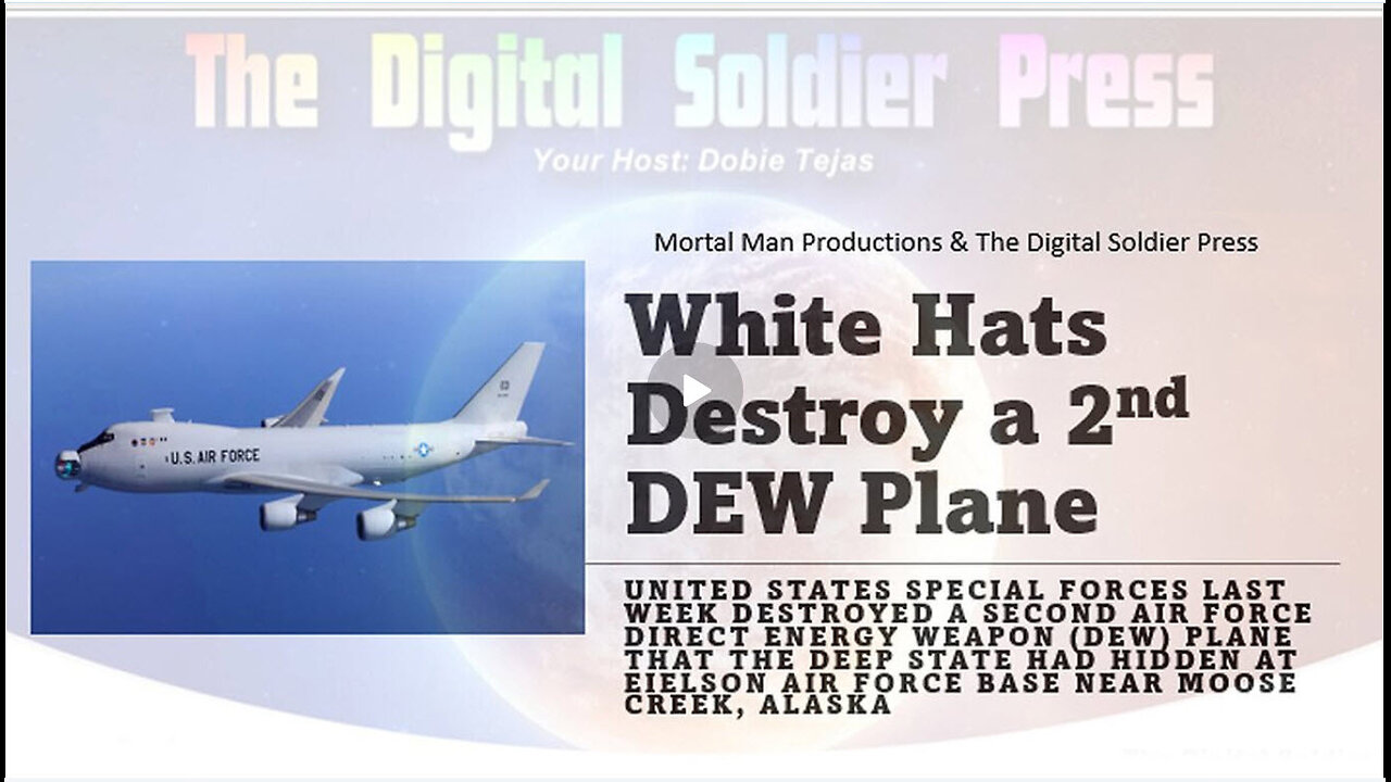 3/23/24 - White Hats Destroy 2nd DEW Plane of Four