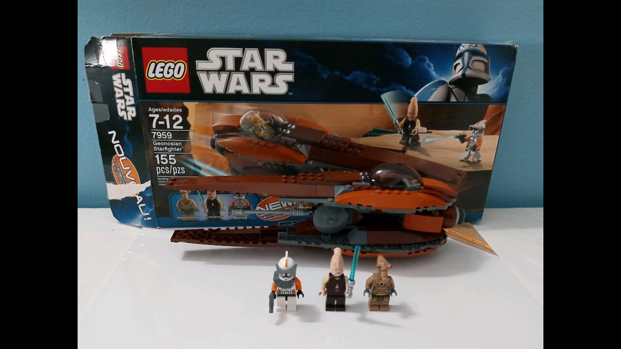 Star wars 7959 Geonosian Starfighter