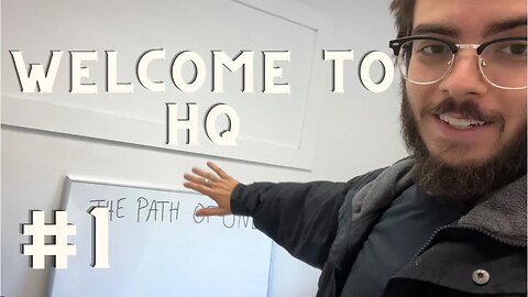 Chairs For HQ [ Vlog #1 ]