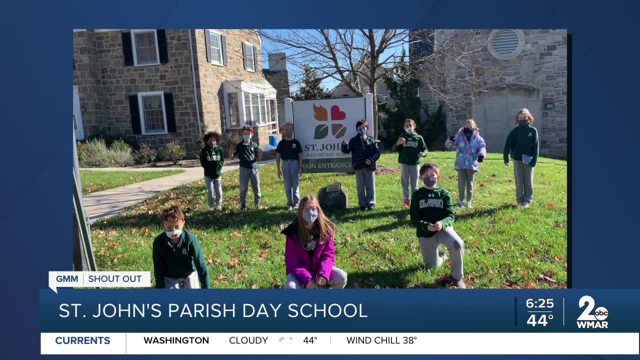 Good Morning Maryland from the St. John's Parish Day School