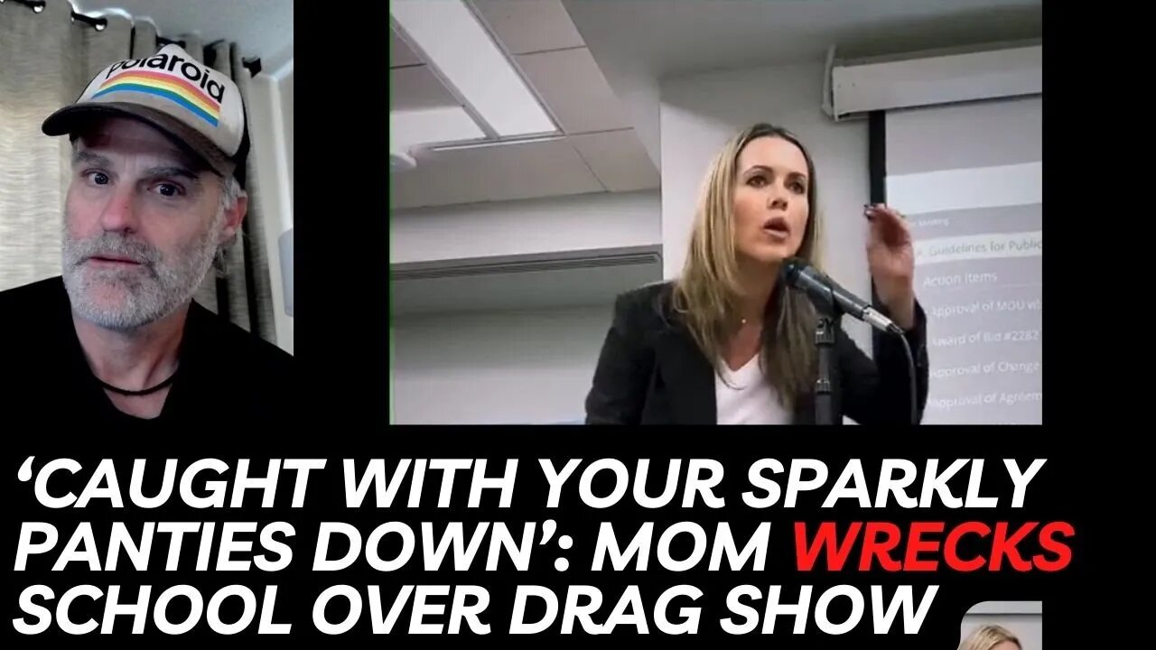 ‘You All Got Caught With Your Sparkly Panties Down’ Mom Wrecks School Board Over Halloween Drag Show