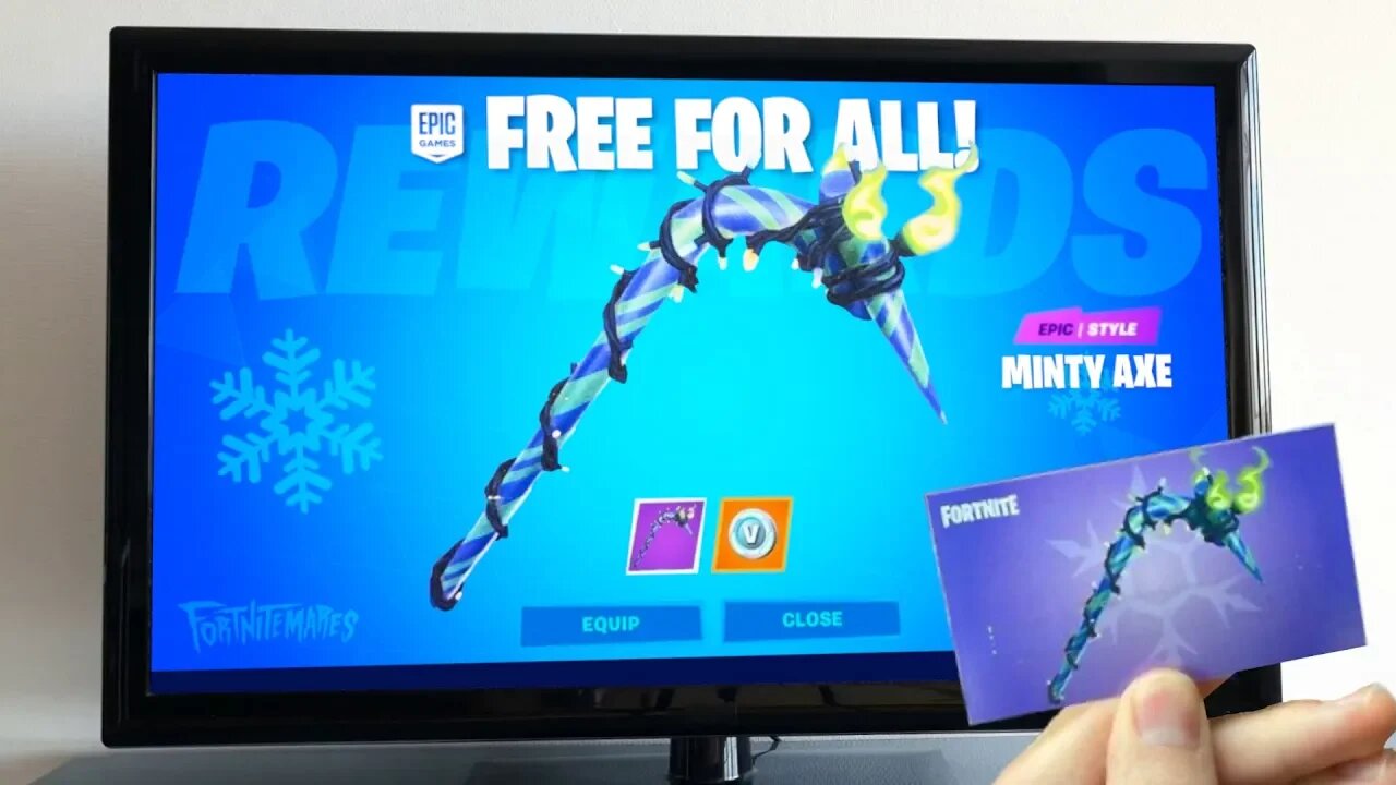 RECEIVE this FREE PICKAXE NOW! *Minty Axe*