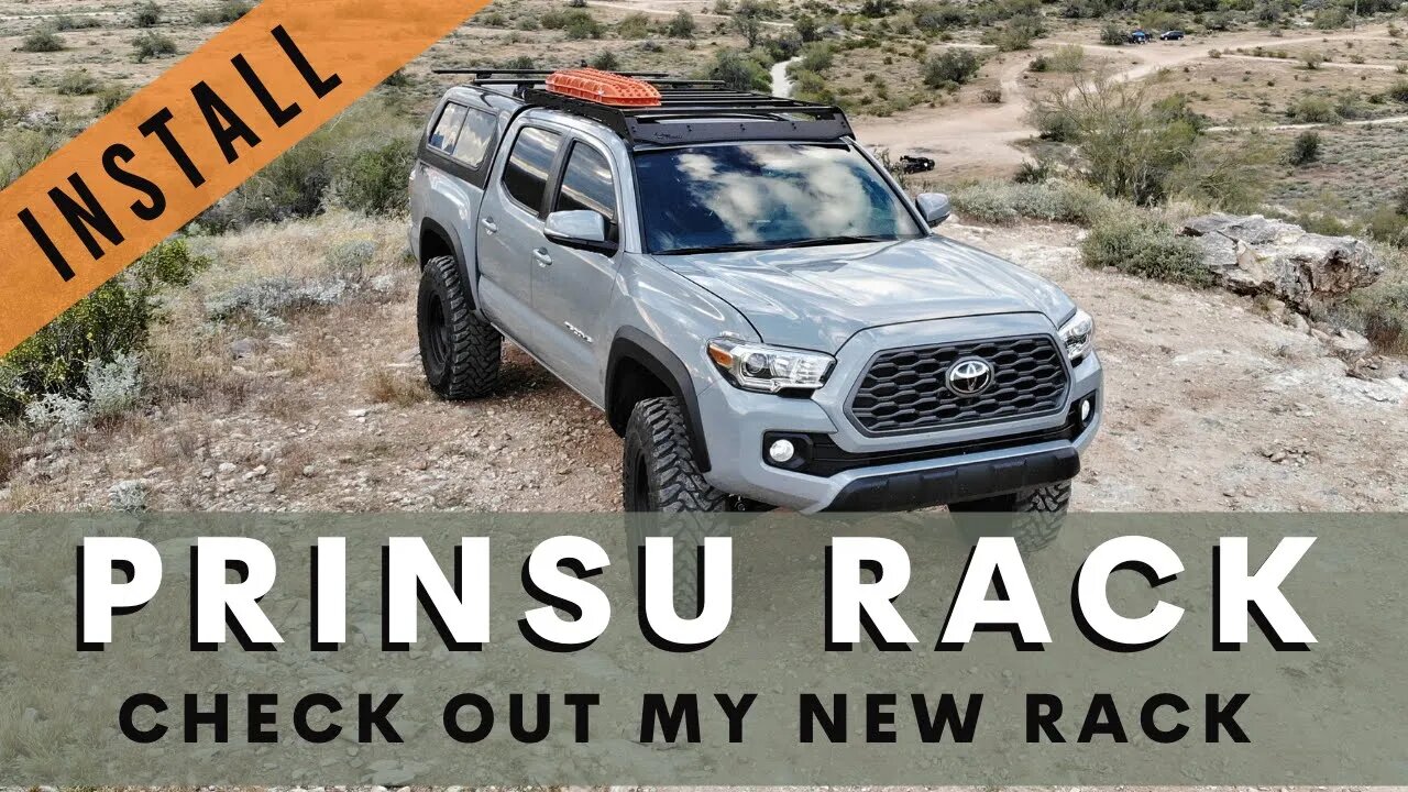 PRINSU RACK Install 2020 Toyota Tacoma